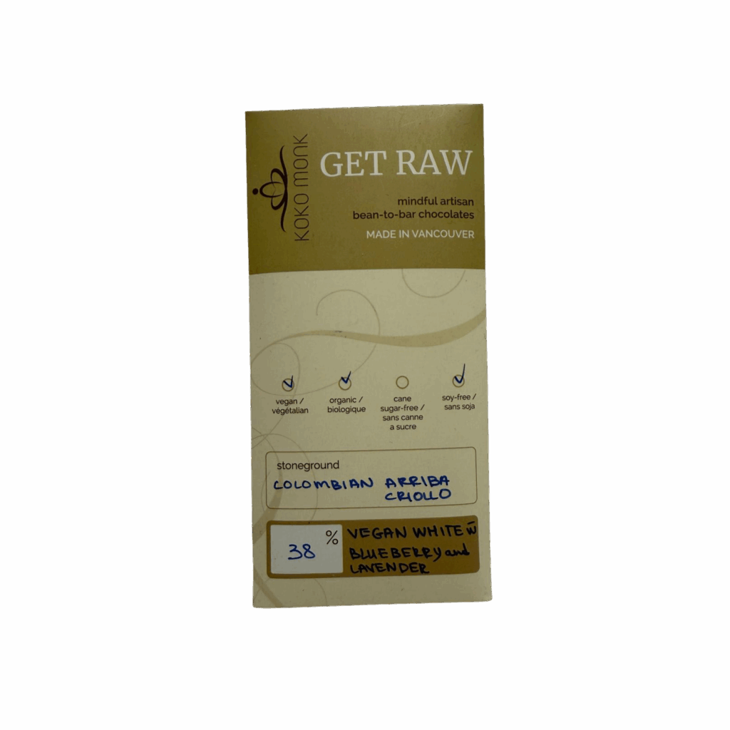 38% Blueberry and Lavender Bar