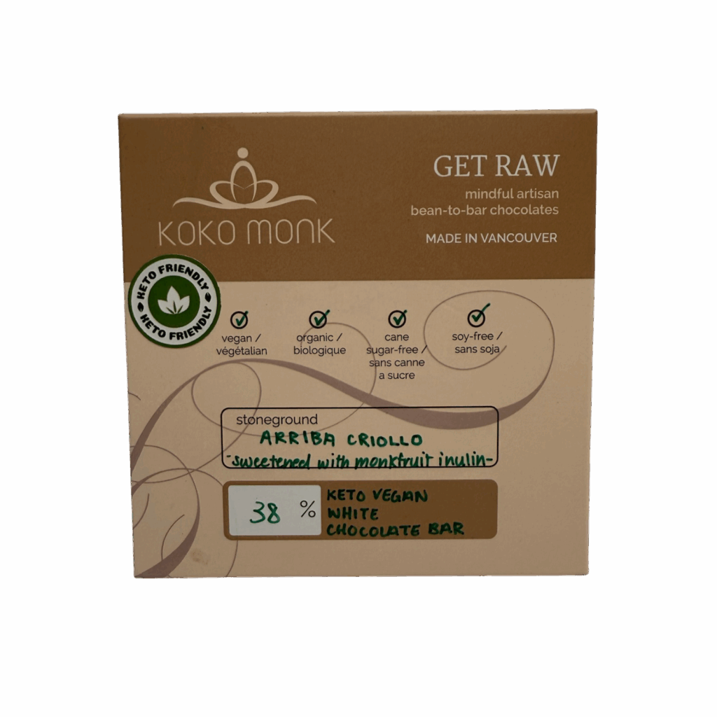 38% Keto Vegan White Bar