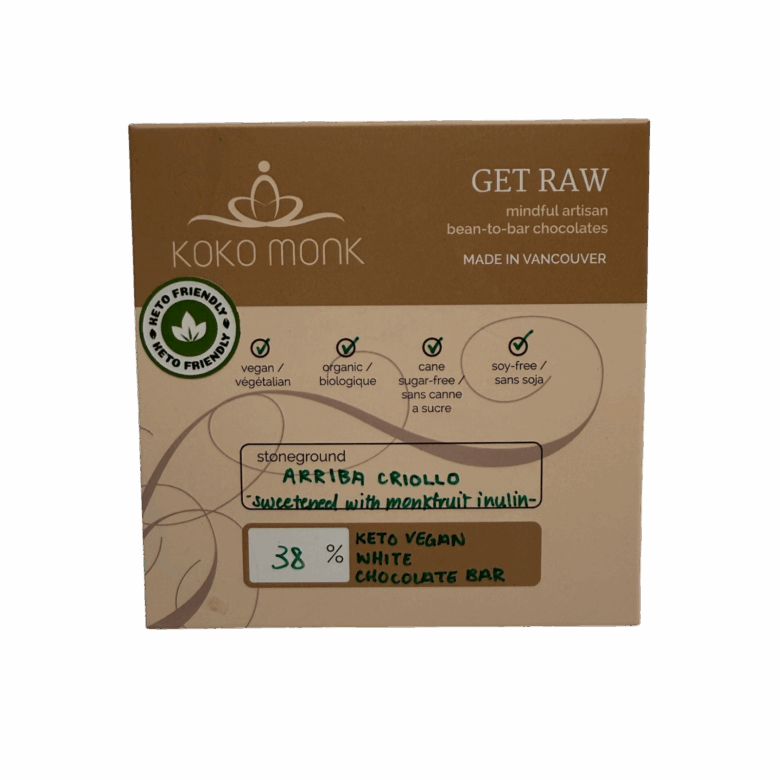 38% Keto Vegan White Bar