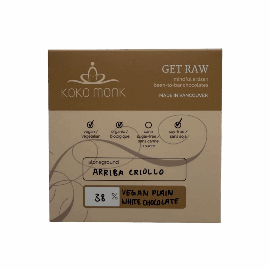 38% Vegan Plain White Bar