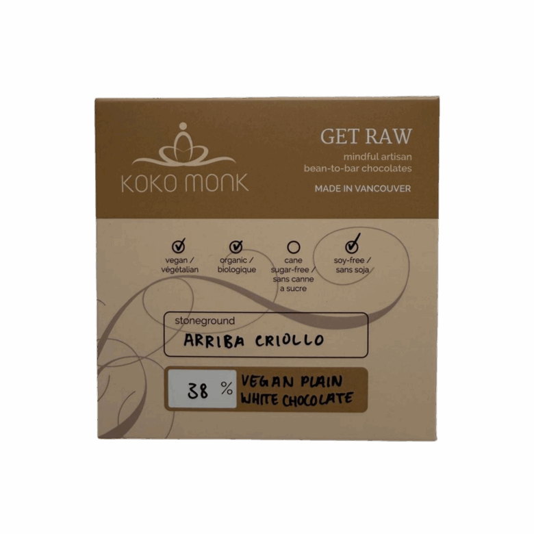 38% Vegan Plain White Bar