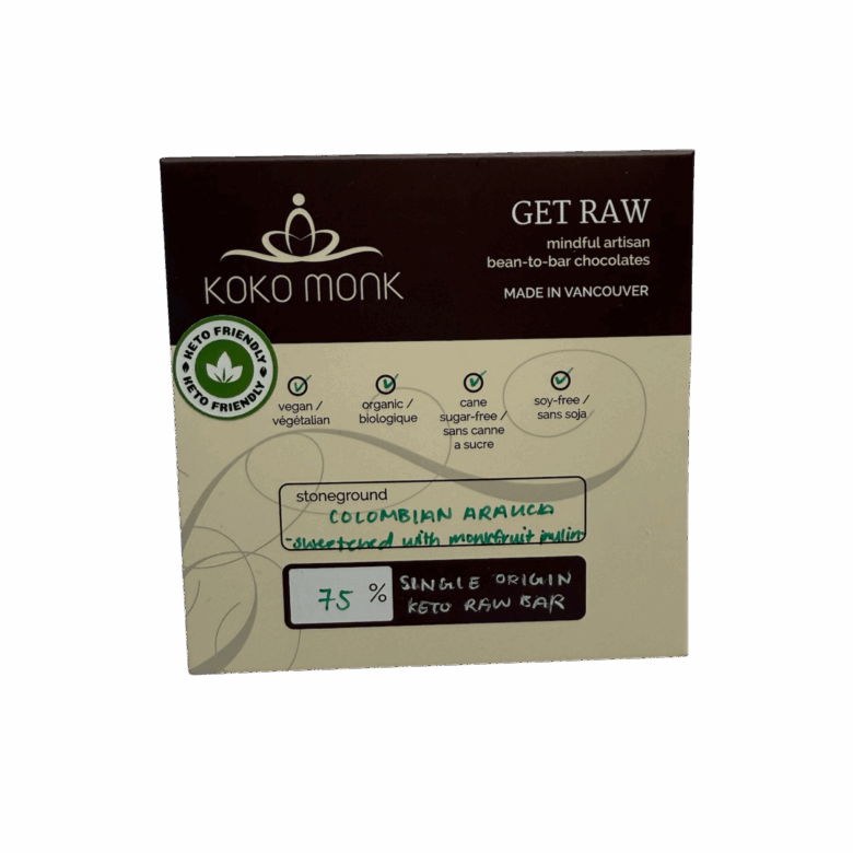 75% Keto Dark Chocolate Bar